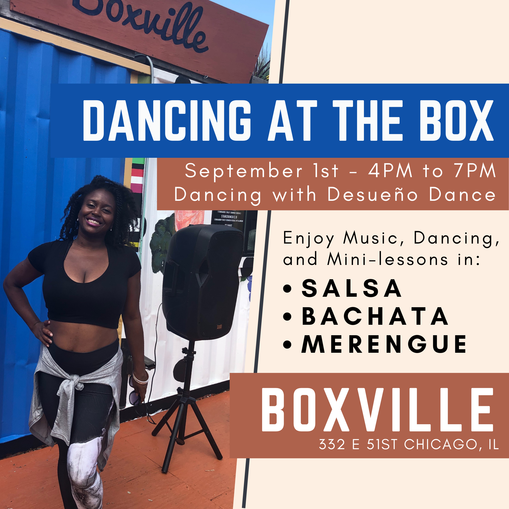 Latin Dancing at Boxville