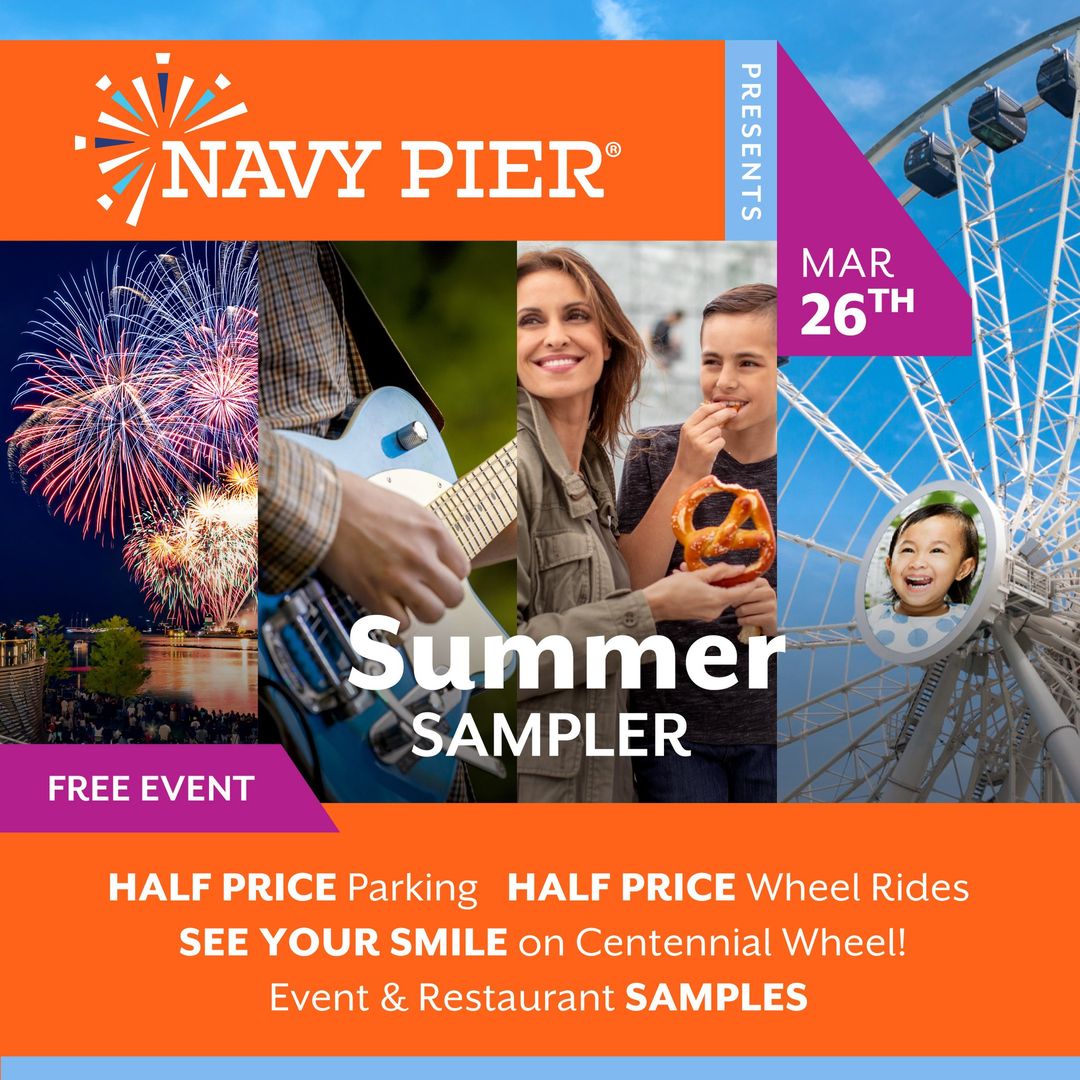 Learn to Salsa at Navy Pier's Summer Sampler