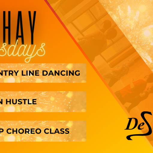 Sashay Tuesdays - a new dance style every Tuesday night