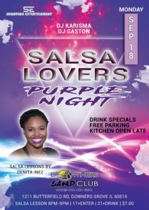 Denita Inez returns to Salsa at the Sands