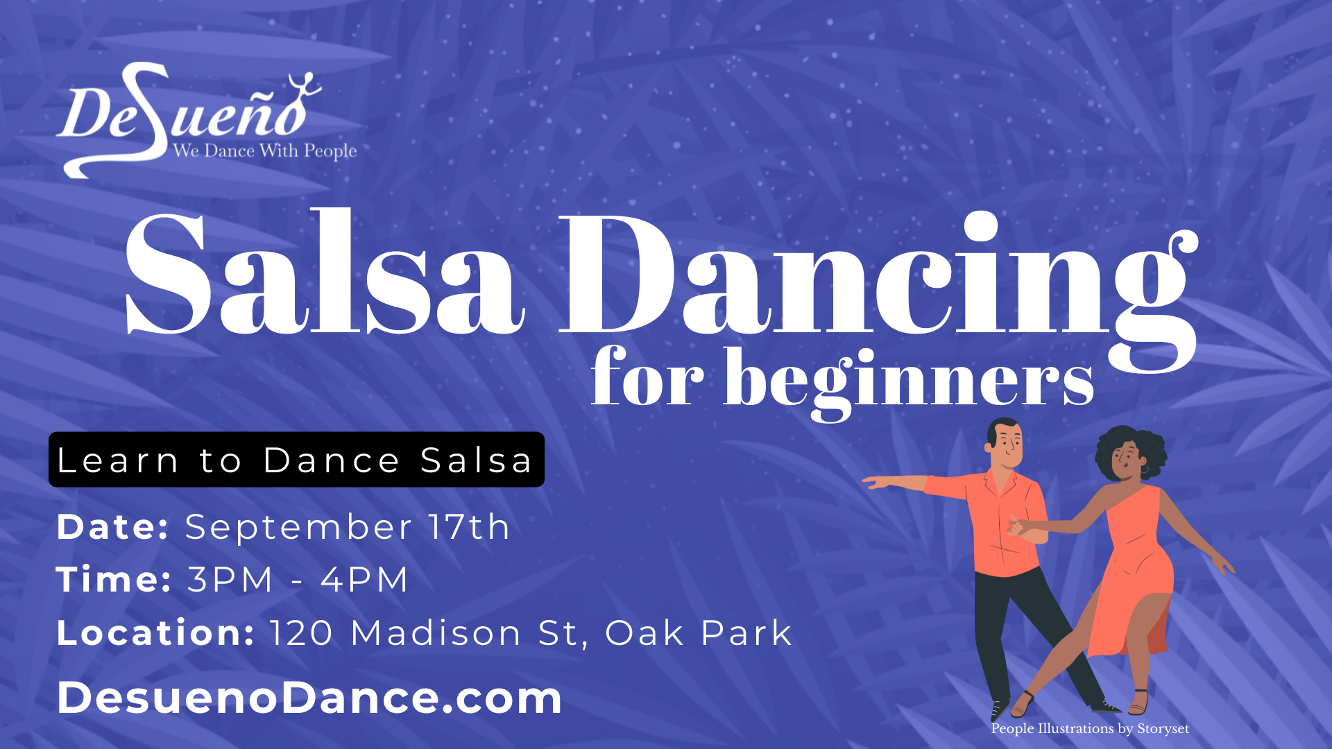 Learn to Dance Salsa in Oak Park – Denita Inez and Desueno Dance Company