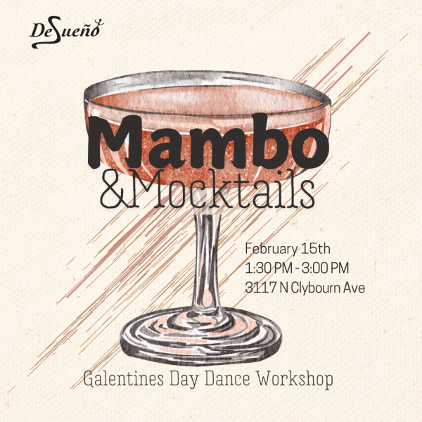 Mambo and Mocktails Galentine's Day Workshop