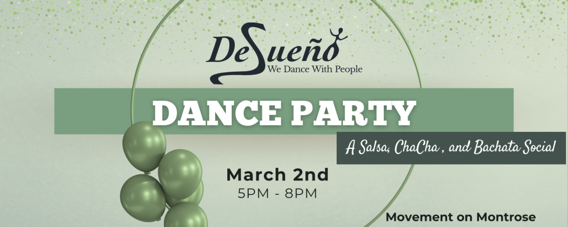 Desueno Dance Party March 2 2025 Salsa Bachata and ChaChacha