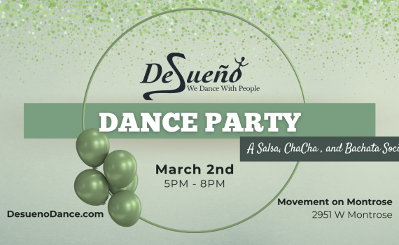 Desueno Dance Party March 2 2025 Salsa Bachata and ChaChacha