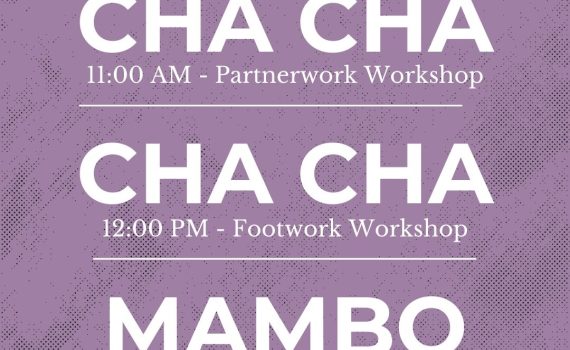 ChaCha and Mambo workshop with Desueno Dance April 5th