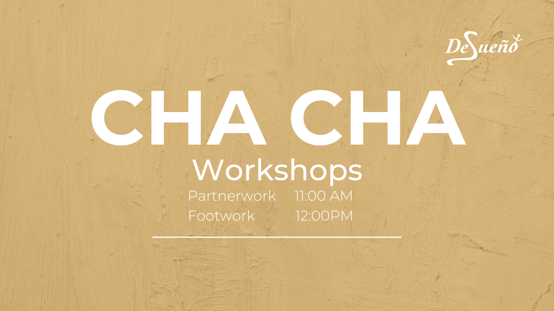 ChaChaCha Footwork workshops